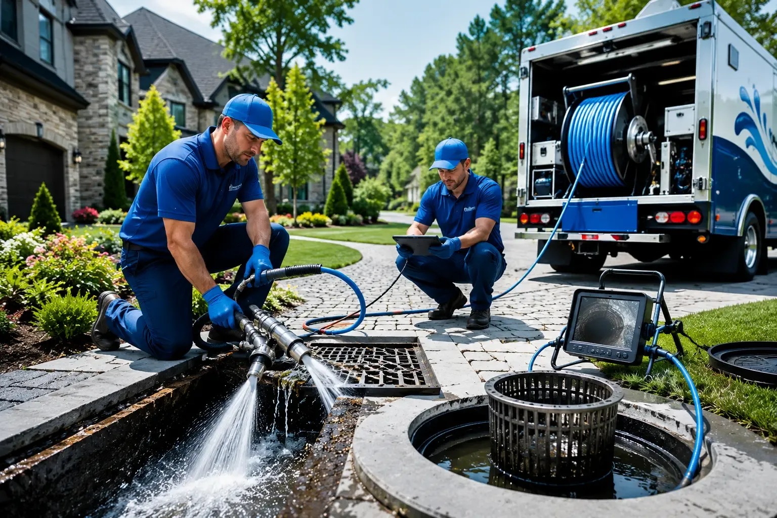 Local outdoor drain cleaning professionals in Schriever, LA