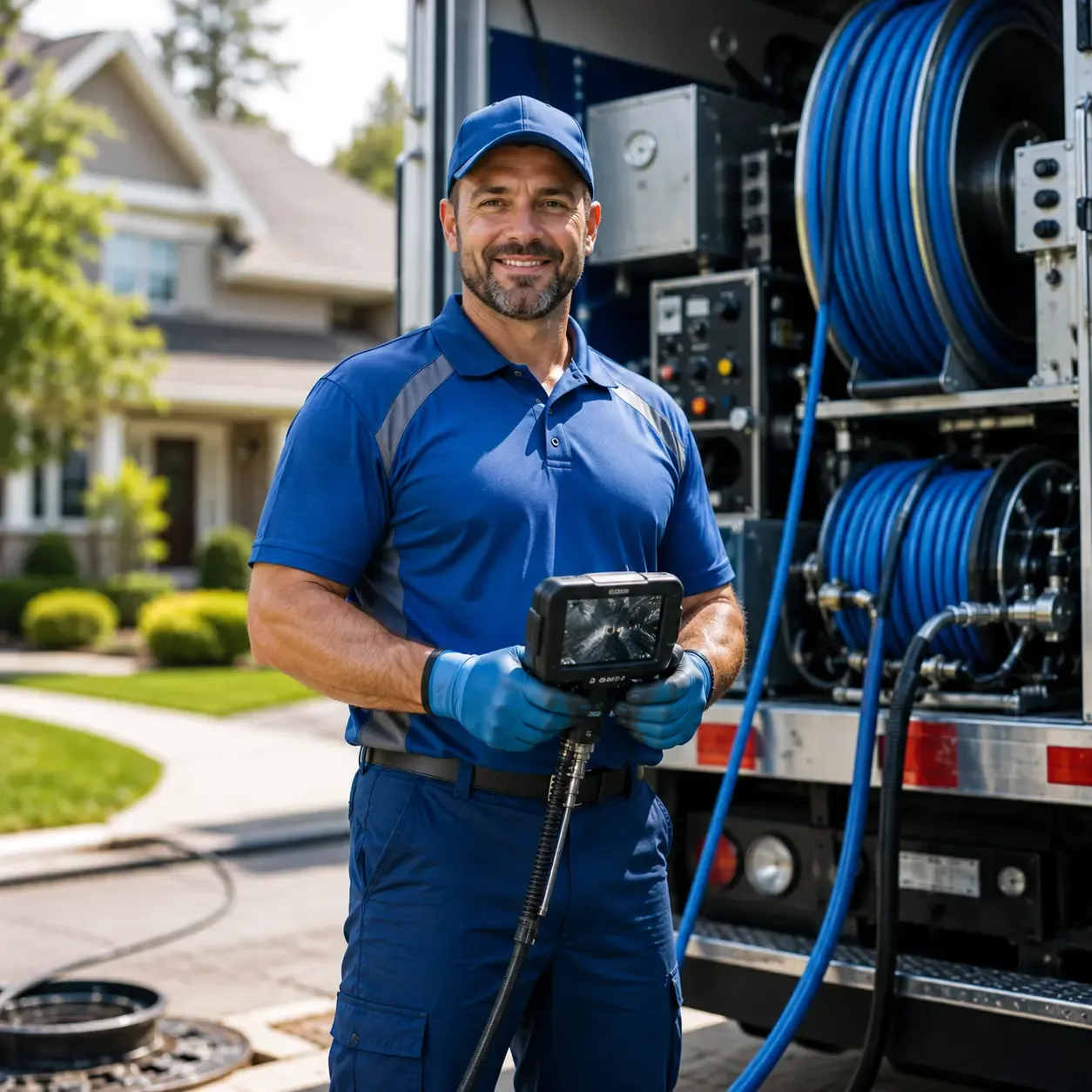 Local outdoor drain cleaning specialists in Schriever, LA